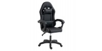 ΚΑΡΕΚΛΑ GAMING STRATUS HM1231.01 ΜΑΥΡΟ PVC--ΜΕ ΜΑΞIΛΑΡΑΚΙΑ ΜΕΣΗΣ/ΚΕΦΑΛΗΣ 60x59x117Υεκ