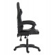 ΚΑΡΕΚΛΑ GAMING STRATUS HM1231.01 ΜΑΥΡΟ PVC--ΜΕ ΜΑΞIΛΑΡΑΚΙΑ ΜΕΣΗΣ/ΚΕΦΑΛΗΣ 60x59x117Υεκ