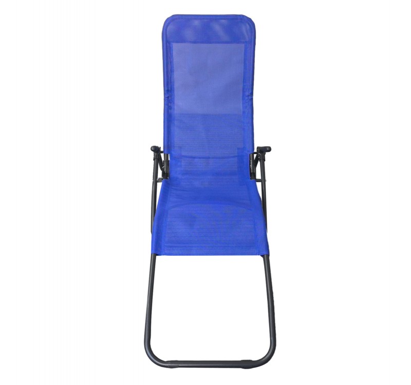 ΞΑΠΛΩΣΤΡΑ ΚΟΥΝΙΣΤΗ SWINGSAND HM6553.05 ΜΠΛΕ TEXTILENE--ΜΑΥΡΟ ΜΕΤΑΛΛΟ 142x60x95Υεκ