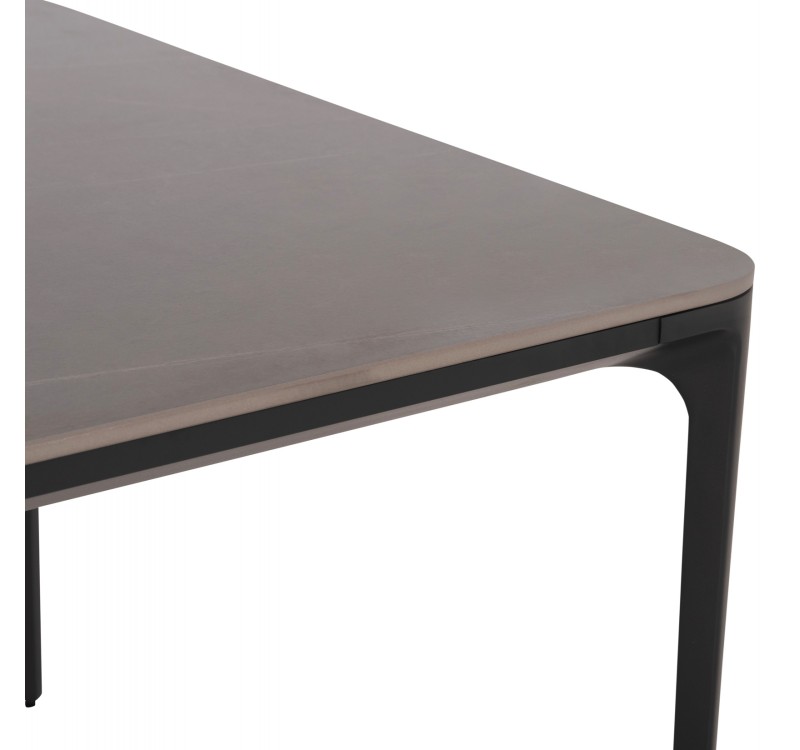 ΣΕΤ ΤΡΑΠΕΖΑΡΙΑΣ 9ΤΜΧ STAD HM10865.01 ΓΚΡΙ ΑΛΟΥΜΙΝΙΟ-SINTERED STONE TOP-OLEFIN