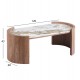 ΤΡΑΠΕΖΙ  ΣΑΛΟΝΙΟΥ MARBLEX HM18445 ΚΕΡΑΜΙΚΟ TOP PANDORA--MDF ΠΟΔΙΑ 120x60x43Υεκ