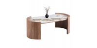 ΤΡΑΠΕΖΙ  ΣΑΛΟΝΙΟΥ MARBLEX HM18445 ΚΕΡΑΜΙΚΟ TOP PANDORA--MDF ΠΟΔΙΑ 120x60x43Υεκ