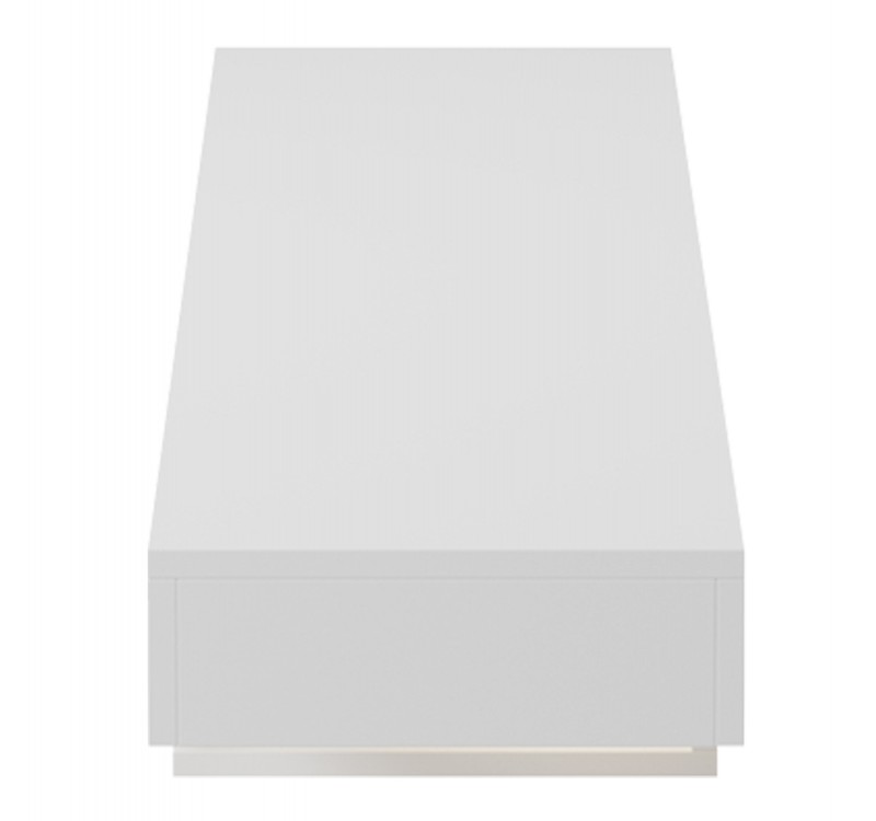 ΕΠΙΠΛΟ ΤΗΛΕΟΡΑΣΗΣ ΤΟΙΧΟΥ ME LED SAVOR HM18381.02 ΜΕΛΑΜΙΝΗ ΛΕΥΚΗ 150x29,5x22Υεκ