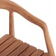 ΣΕΤ ΤΡΑΠΕΖΑΡΙΑΣ ΕΞ.ΧΩΡΟΥ 5ΤΜΧ EBENIZER HM10915 ΞΥΛΟ TEAK ΣΕ ΦΥΣΙΚΟ