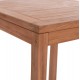 ΣΕΤ ΤΡΑΠΕΖΙ ΜΕ 2 ΣΚΑΜΠΟ ΜΠΑΡ BOLMAR HM10917 ΞΥΛΟ TEAK ΣΕ ΦΥΣΙΚΟ ΧΡΩΜΑ