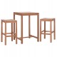 ΣΕΤ ΤΡΑΠΕΖΙ ΜΕ 2 ΣΚΑΜΠΟ ΜΠΑΡ PRESSCOT HM10918 ΞΥΛΟ TEAK ΣΕ ΦΥΣΙΚΟ ΧΡΩΜΑ