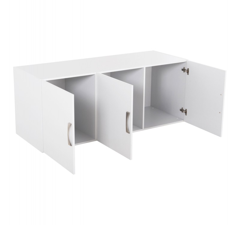 ΝΤΟΥΛΑΠΑ 3ΦΥΛΛΗ ΜΕ ΠΑΤΑΡΙ CARLY HM10891.05 ΜΕΛΑΜΙΝΗ ΣΕ ΛΕΥΚΟ 150X55Χ240Υεκ.