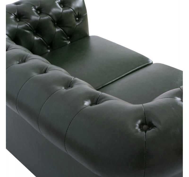 ΣΕΤ ΚΑΝΑΠΕΣ 2ΘΕΣΙΟΣ & 3ΘΕΣΙΟΣ HM10911.08 PU ΔΕΡΜΑ Τ.CHESTERFIELD ΚΥΠΑΡΙΣΣΙ