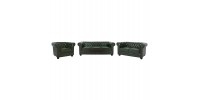ΣΕΤ ΣΑΛΟΝΙ 3ΤΜΧ MOBAR HM10912.08 PU ΔΕΡΜΑ Τ.CHESTERFIELD ΚΥΠΑΡΙΣΣΙ