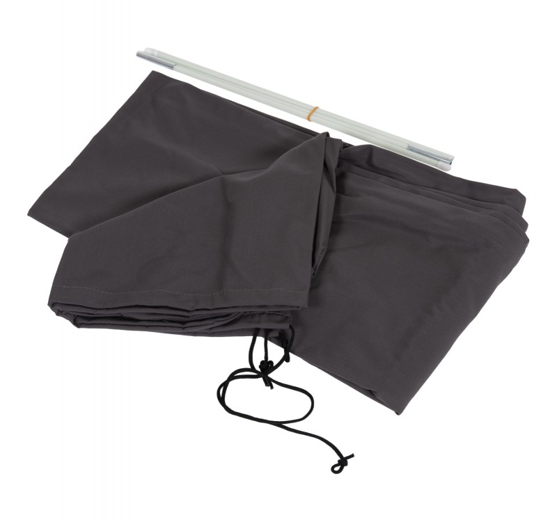 ΚΑΛΥΜΜΑ 3X3m ΓΙΑ ΟΜΠΡΕΛΑ HM6622.01 - SPUN POLYESTER ΣΕ ΓΚΡΙ