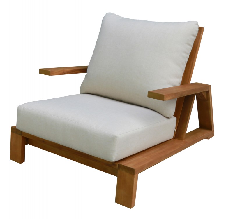 ΠΟΛΥΘΡΟΝΑ LOUNGE MIREX HM6641 ΞΥΛΟ ΑΚΑΚΙΑΣ ΦΥΣΙΚΟ-ΕΚΡΟΥ ΜΑΞΙΛΑΡΙΑ 81x96x68Υεκ