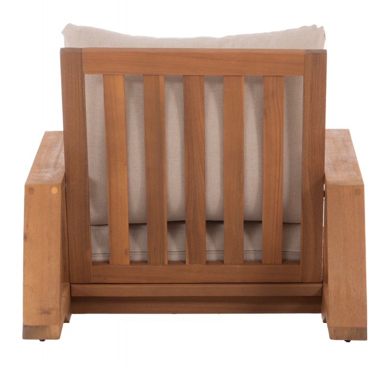 ΠΟΛΥΘΡΟΝΑ LOUNGE MIREX HM6641 ΞΥΛΟ ΑΚΑΚΙΑΣ ΦΥΣΙΚΟ-ΕΚΡΟΥ ΜΑΞΙΛΑΡΙΑ 80x96x62Υεκ