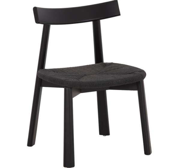 KΑΡΕΚΛΑ ΤΡΑΠΕΖΑΡΙΑΣ OSORIO HM18335.02 RUBBERWOOD & ΣΧΟΙΝΙ ΣΕ ΜΑΥΡΟ 51x55x74Υεκ