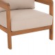 LOUNGE ΣΕΤ SOLARA HM10892 ΤΡΑΠΕΖΑΚΙ & 2 ΠΟΛΥΘΡΟΝΕΣ--ΞΥΛΟ ΑΚΑΚΙΑΣ--ΕΚΡΟΥ ΜΑΞΙΛΑΡΙΑ