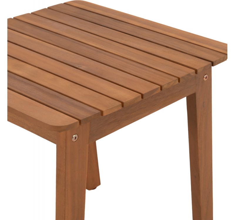 LOUNGE ΣΕΤ MIREX HM10893 ΤΡΑΠΕΖΑΚΙ & 2 ΠΟΛΥΘΡΟΝΕΣ--ΞΥΛΟ ΑΚΑΚΙΑΣ--ΕΚΡΟΥ ΜΑΞΙΛΑΡΙΑ
