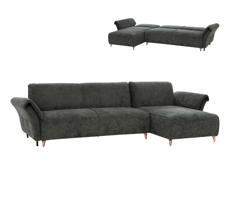 ΓΩΝΙΑΚΟΣ ΑΝΑΣΤΡ. ΚΑΝΑΠΕΣ-ΚΡΕΒΑΤΙ MAILO HM6071.03 ΠΡΑΣΙΝΟ ΥΦΑΣΜΑ-ΜΕΤΑΛ.ΠΟΔΙ 300x145x80Υεκ