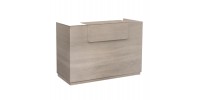 ΓΡΑΦΕΙΟ ΥΠΟΔΟΧΗΣ (RECEPTION) BARRY HM2153.01 ΜΕΛΑΜΙΝΗ ΣΕ SONAMA 160x70x110Υεκ.