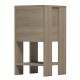 ΚΟΜΟΔΙΝΟ ARGUS HM18378.01 ΜΕΛΑΜΙΝΗ SONAMA 30x30x55Υεκ.