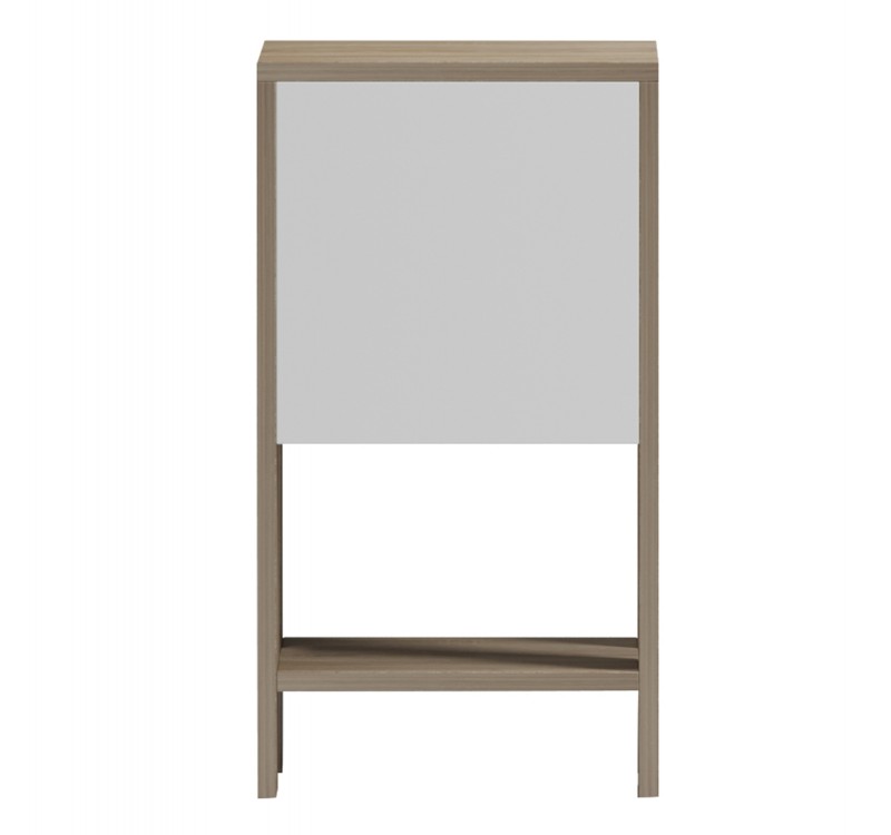 ΚΟΜΟΔΙΝΟ ARGUS HM18378.11 ΜΕΛΑΜΙΝΗ ΛΕΥΚΟ/SONAMA 30x30x55Υεκ.