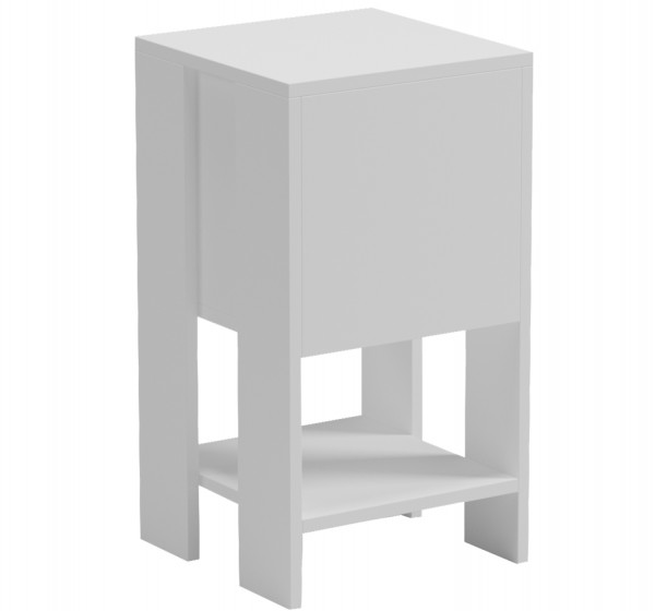 ΚΟΜΟΔΙΝΟ ARGUS HM18378.02 ΜΕΛΑΜΙΝΗ ΣΕ ΛΕΥΚΟ 30x30x55Υεκ.