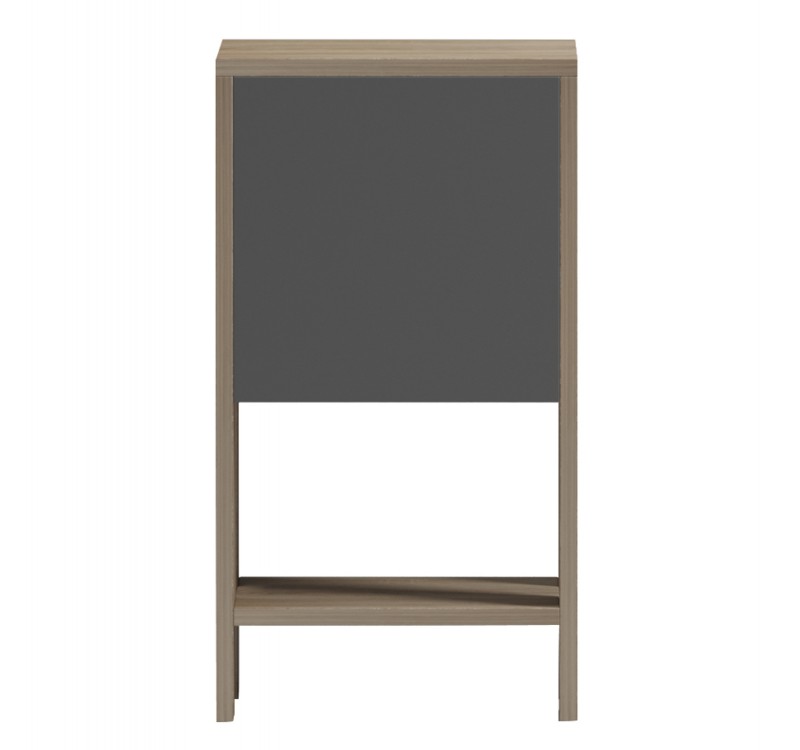 ΚΟΜΟΔΙΝΟ ARGUS HM18378.13 ΜΕΛΑΜΙΝΗ SONAMA/ΓΚΡΙ 30x30x55Υεκ.