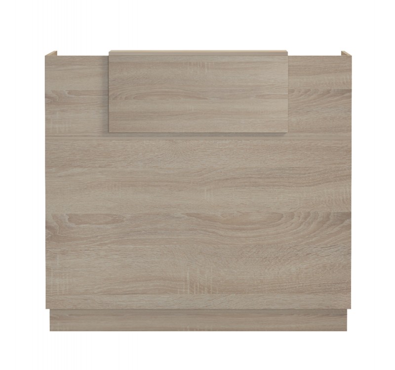 ΓΡΑΦΕΙΟ ΥΠΟΔΟΧΗΣ (RECEPTION) BARRY HM2152.01 ΜΕΛΑΜΙΝΗ ΣΕ SONAMA 120x70x110Υεκ.