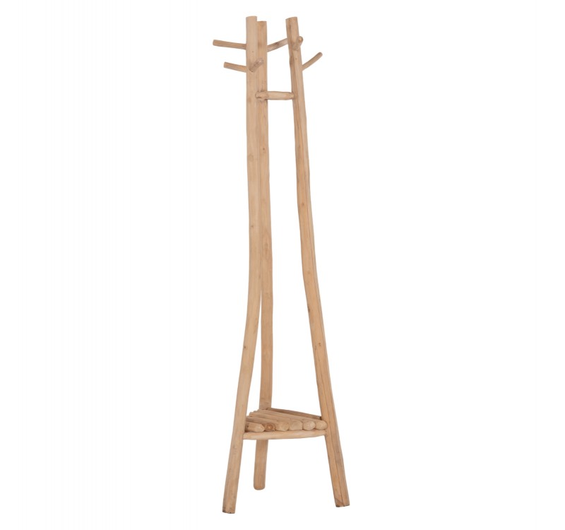 ΚΑΛΟΓΕΡΟΣ ΜΕ 3 ΚΟΛΩΝΕΣ TRIDEM HM4881 ΞΥΛΟ TEAK ΣΕ ΦΥΣΙΚΟ 52x52x200Υεκ.