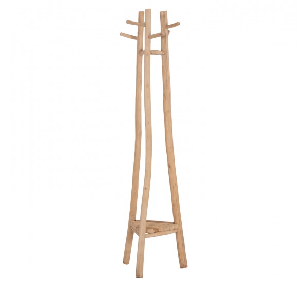 ΚΑΛΟΓΕΡΟΣ ΜΕ 3 ΚΟΛΩΝΕΣ TRIDEM HM4881 ΞΥΛΟ TEAK ΣΕ ΦΥΣΙΚΟ 52x52x200Υεκ.