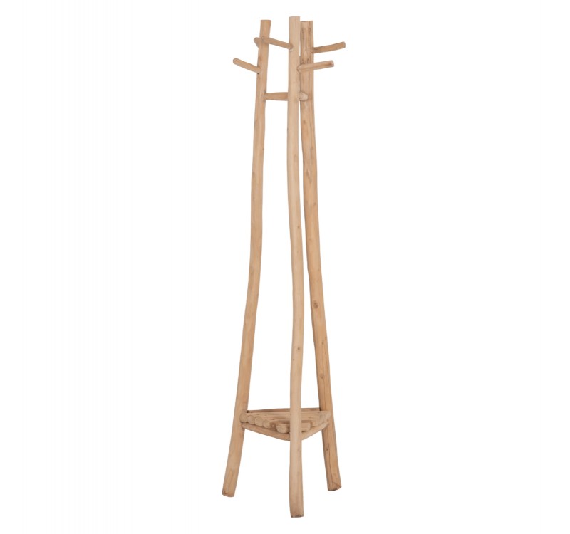 ΚΑΛΟΓΕΡΟΣ ΜΕ 3 ΚΟΛΩΝΕΣ TRIDEM HM4881 ΞΥΛΟ TEAK ΣΕ ΦΥΣΙΚΟ 52x52x200Υεκ.