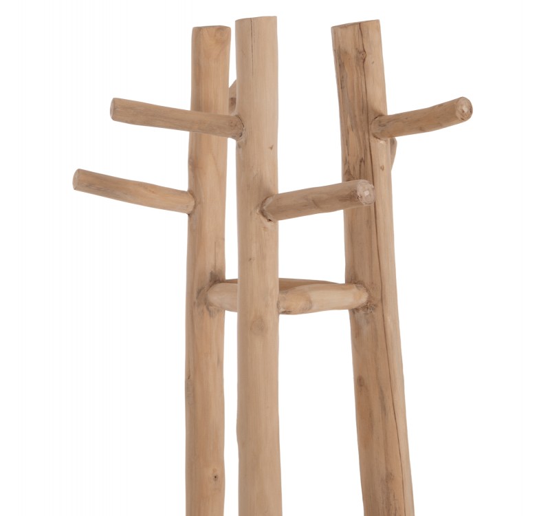 ΚΑΛΟΓΕΡΟΣ ΜΕ 3 ΚΟΛΩΝΕΣ TRIDEM HM4881 ΞΥΛΟ TEAK ΣΕ ΦΥΣΙΚΟ 52x52x200Υεκ.