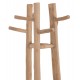 ΚΑΛΟΓΕΡΟΣ ΜΕ 3 ΚΟΛΩΝΕΣ TRIDEM HM4881 ΞΥΛΟ TEAK ΣΕ ΦΥΣΙΚΟ 52x52x200Υεκ.