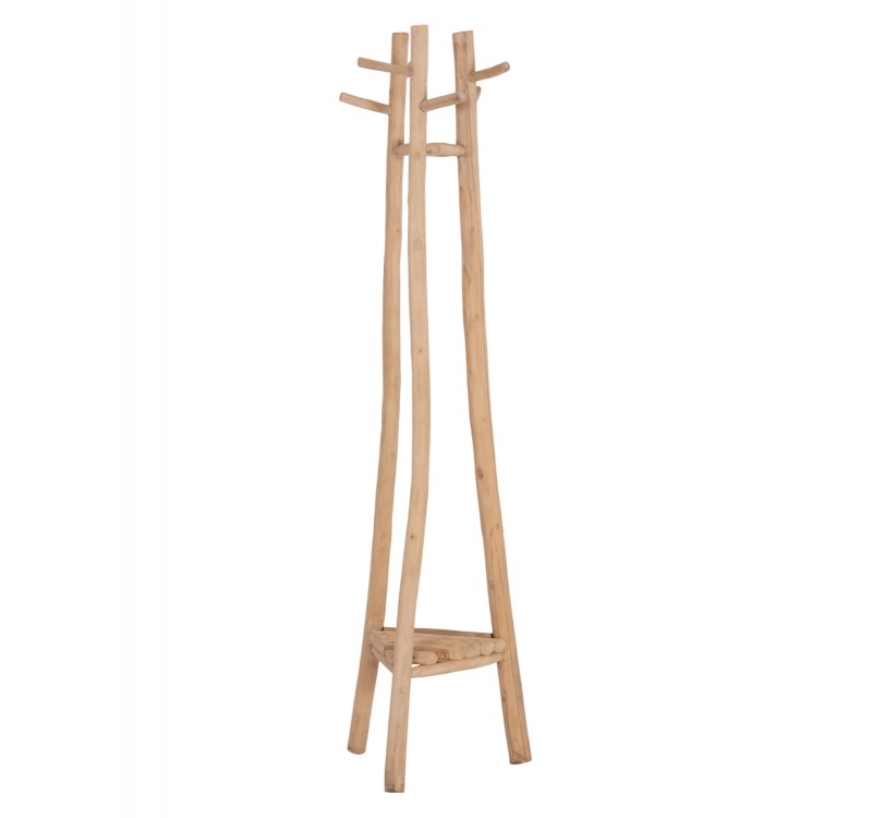 ΚΑΛΟΓΕΡΟΣ ΜΕ 3 ΚΟΛΩΝΕΣ TRIDEM HM4881 ΞΥΛΟ TEAK ΣΕ ΦΥΣΙΚΟ 52x52x200Υεκ.