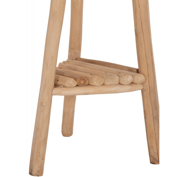 ΚΑΛΟΓΕΡΟΣ ΜΕ 3 ΚΟΛΩΝΕΣ TRIDEM HM4881 ΞΥΛΟ TEAK ΣΕ ΦΥΣΙΚΟ 52x52x200Υεκ.