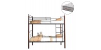 ΚΟΥΚΕΤΑ ΜΕ ΣΤΡΩΜΑΤΑ STOREY HM10749.10 ΜΕΤΑΛΛΟ & ΞΥΛΟ RUBBERWOOD--ΣΤΡΩΜΑΤΑ 90x190εκ.