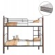 ΚΟΥΚΕΤΑ ΜΕ ΣΤΡΩΜΑΤΑ STOREY HM10749.10 ΜΕΤΑΛΛΟ & ΞΥΛΟ RUBBERWOOD--ΣΤΡΩΜΑΤΑ 90x190εκ.