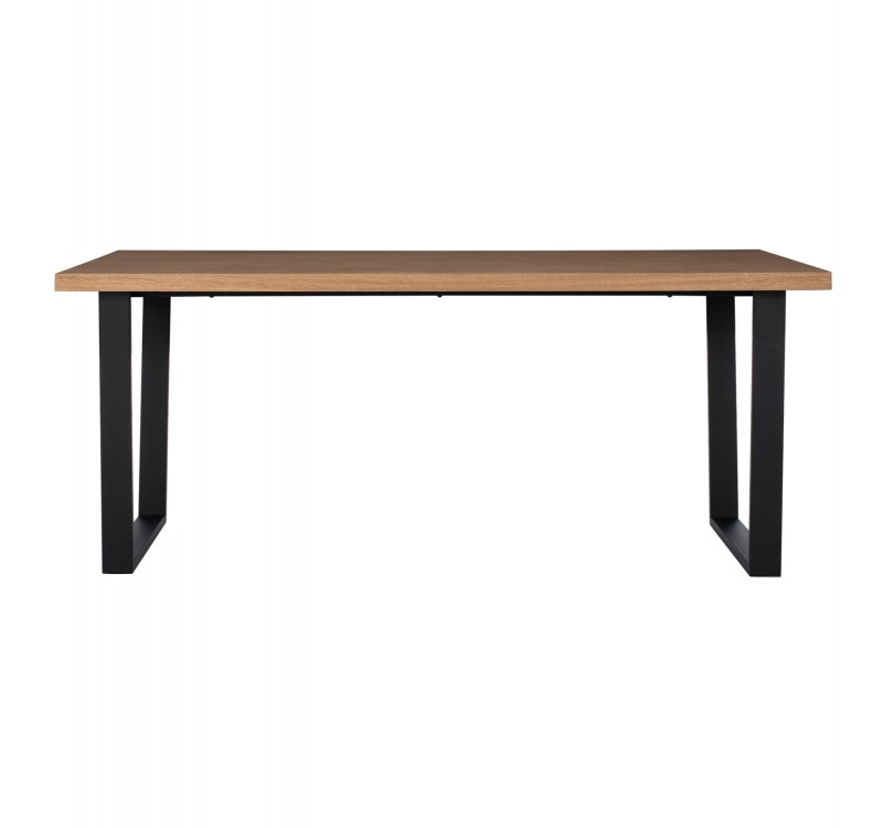 ΣΕΤ ΤΡΑΠΕΖΑΡΙΑΣ 7ΤΜΧ ASTORIA HM10933.02 MDF TOP--ΥΦΑΣΜΑ ΜΠΕΖ/ΚΑΦΕ & ΜΕΤΑΛΛΟ ΜΑΥΡΟ