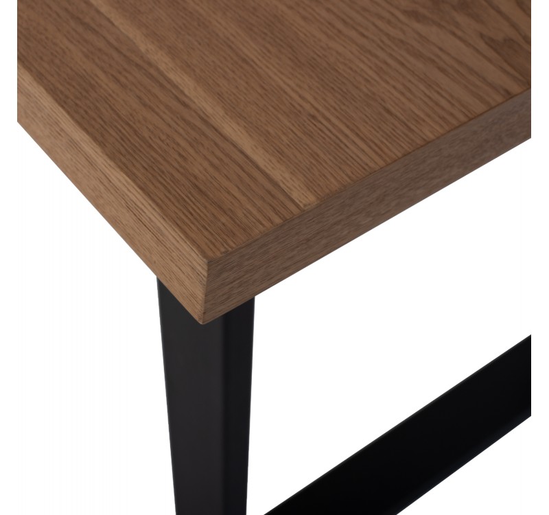 ΣΕΤ ΤΡΑΠΕΖΑΡΙΑΣ 7ΤΜΧ MANIDO HM10949.03 MDF TOP--ΥΦΑΣΜΑ TAUPE & ΜΕΤΑΛΛΟ ΜΑΥΡΟ