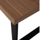 ΣΕΤ ΤΡΑΠΕΖΑΡΙΑΣ 7ΤΜΧ MANIDO HM10949.03 MDF TOP--ΥΦΑΣΜΑ TAUPE & ΜΕΤΑΛΛΟ ΜΑΥΡΟ