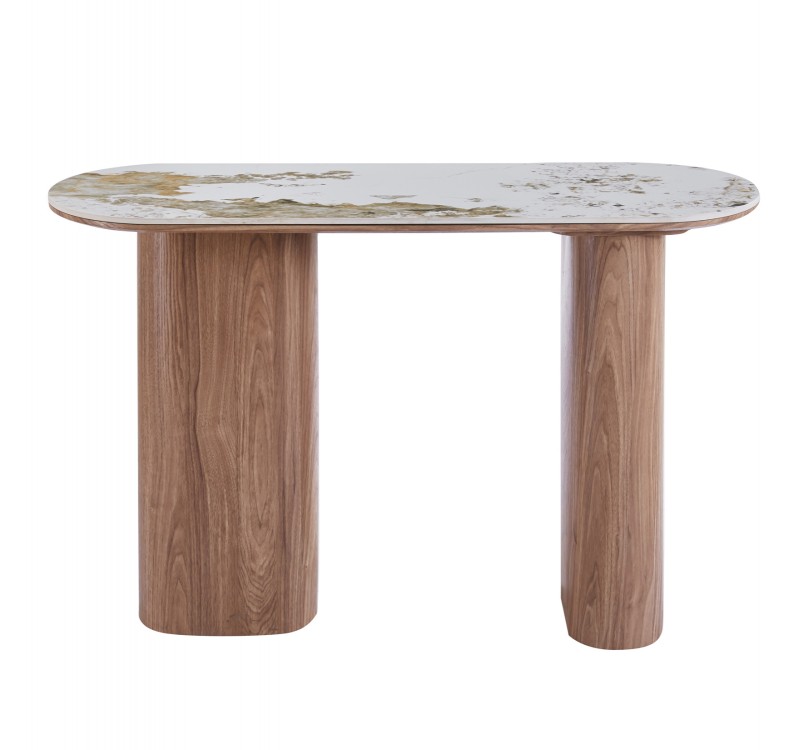 ΚΟΝΣΟΛΑ MARBLEX HM18446 ΚΕΡΑΜΙΚΟ TOP PANDORA--MDF ΠΟΔΙΑ 120x40x76Υεκ