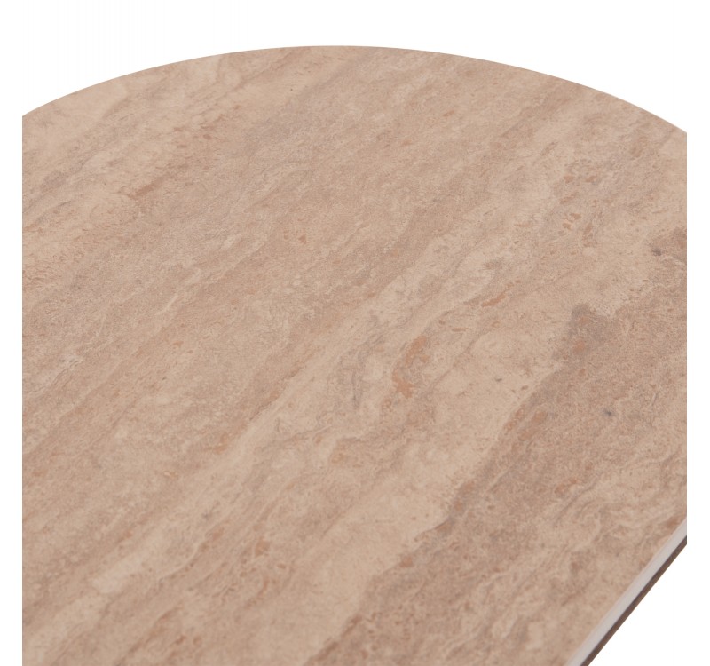 ΚΟΝΣΟΛΑ WALDEN HM18439 ΚΕΡΑΜΙΚΟ TOP ΤΡΑΒΕΡΤΙΝΑ--MDF ΒΑΣΗ ΚΑΡΥΔΙ 120x40x76Υεκ