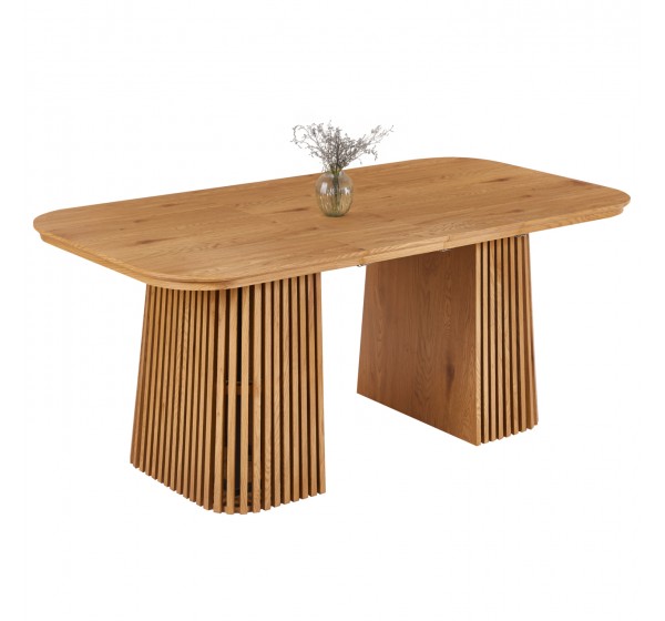 ΤΡΑΠΕΖΙ ΤΡΑΠΕΖΑΡΙΑΣ ΕΠΕΚΤΕΙΝΟΜΕΝΟ VERLO HM18436 MDF ΣΕ ΦΥΣΙΚΟ 120/150/180x90x75Υεκ.