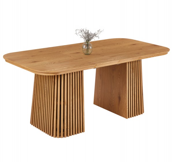 ΤΡΑΠΕΖΙ ΤΡΑΠΕΖΑΡΙΑΣ ΕΠΕΚΤΕΙΝΟΜΕΝΟ VERLO HM18436 MDF ΣΕ ΦΥΣΙΚΟ 120/150/180x90x75Υεκ.