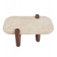 ΤΡΑΠΕΖΙ ΣΑΛΟΝΙΟΥ ARDEN HM18435 MDF TOP ΟΨΗ ΤΡΑΒΕΡΤΙΝΑΣ-MDF ΠΟΔΙΑ ΚΑΡΥΔΙ 120x60x40Υεκ