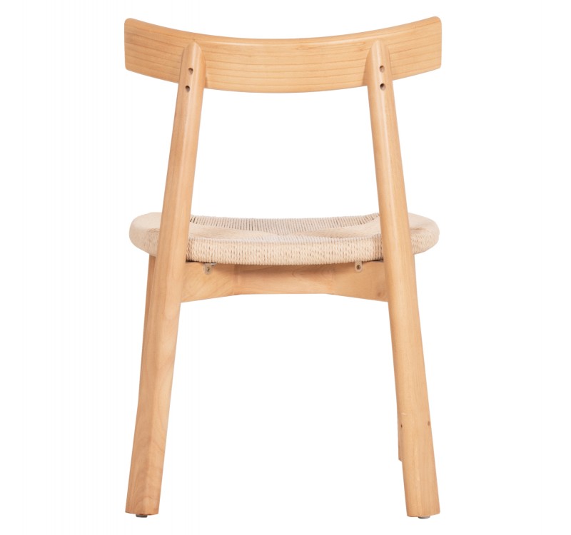 KΑΡΕΚΛΑ ΤΡΑΠΕΖΑΡΙΑΣ OSORIO HM18335.01 RUBBERWOOD & ΣΧΟΙΝΙ ΣΕ ΦΥΣΙΚΟ 51x55x74Υεκ