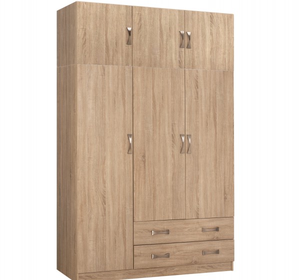 ΝΤΟΥΛΑΠΑ 3ΦΥΛΛΗ ΜΕ ΠΑΤΑΡΙ CARLY HM10891.02 ΜΕΛΑΜΙΝΗ ΣΕ SONAMA 150X55Χ240Υεκ.