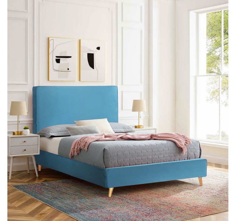 ΚΡΕΒΑΤΙ ΗΜΙΔΙΠΛΟ ΜΕ ΣΤΡΩΜΑ MAYLIN HM10802.01 ΒΕΛΟΥΔΟ ΤΙΡΚΟΥΑΖ--ΣΤΡΩΜΑ 120Χ200εκ