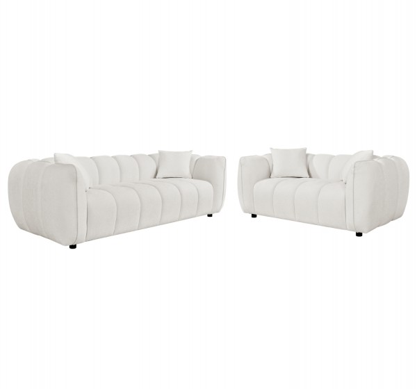ΣΕΤ ΣΑΛΟΝΙ 3Θ & 2Θ LYKKE HM10812.02 ΕΚΡΟΥ ΥΦΑΣΜΑ