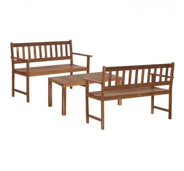LOUNGE ΣΕΤ ΕΞ.ΧΩΡΟΥ 3ΤΜΧ FORNEL HM10988 ΞΥΛΟ ΑΚΑΚΙΑΣ ΣΕ ΦΥΣΙΚΟ