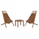 LOUNGE ΣΕΤ ΕΞ.ΧΩΡΟΥ 3ΤΜΧ SHIGAN HM10993 ΞΥΛΟ ΑΚΑΚΙΑΣ--ΜΑΞΙΛΑΡI ΚΕΦΑΛΗΣ ΣΕ ΜΠΕΖ