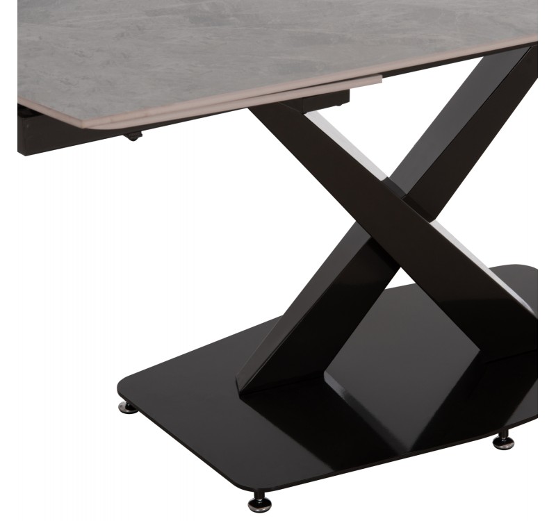 ΤΡΑΠΕΖΙ ΕΠΕΚΤΕΙΝΟΜΕΝΟ HOKU HM18410 ΚΕΡΑΜΙΚΟ TOP ΣΕ ΓΚΡΙ ΜΑΡΜΑΡΟ 165/240x90x75Υεκ.
